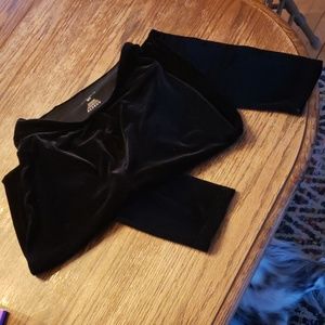 Spanx velvet leggings